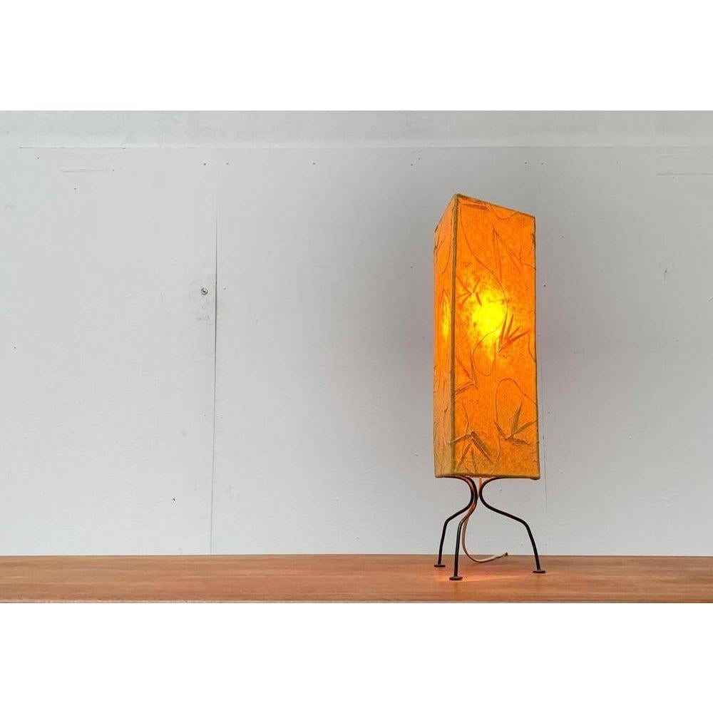 Mid-Century Tripod Paper Table Lamp, 1960s For Sale 2
