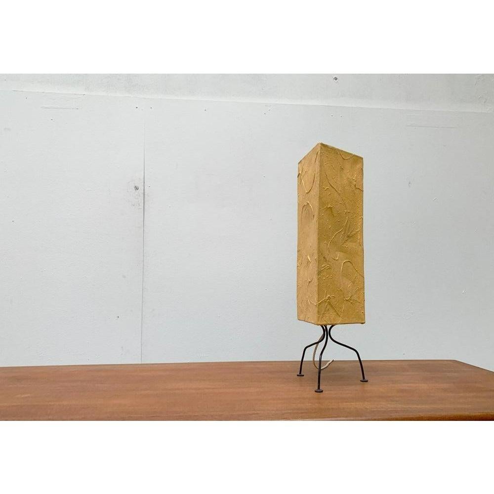 Mid-Century Tripod Paper Table Lamp, 1960s For Sale 3