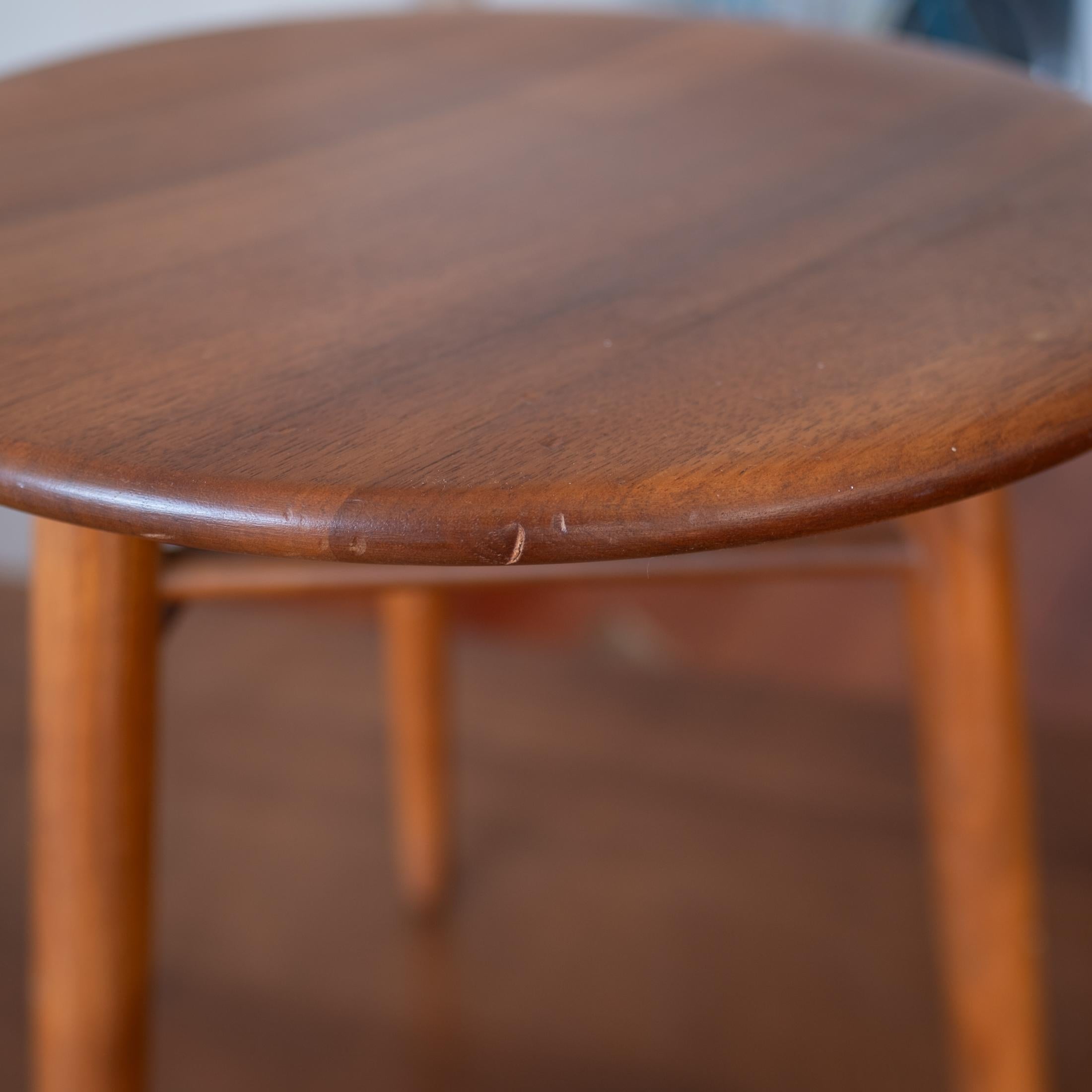Mid Century Tripod Stool or Side Table by Kipp Stewart and Stewart MacDougall For Sale 5