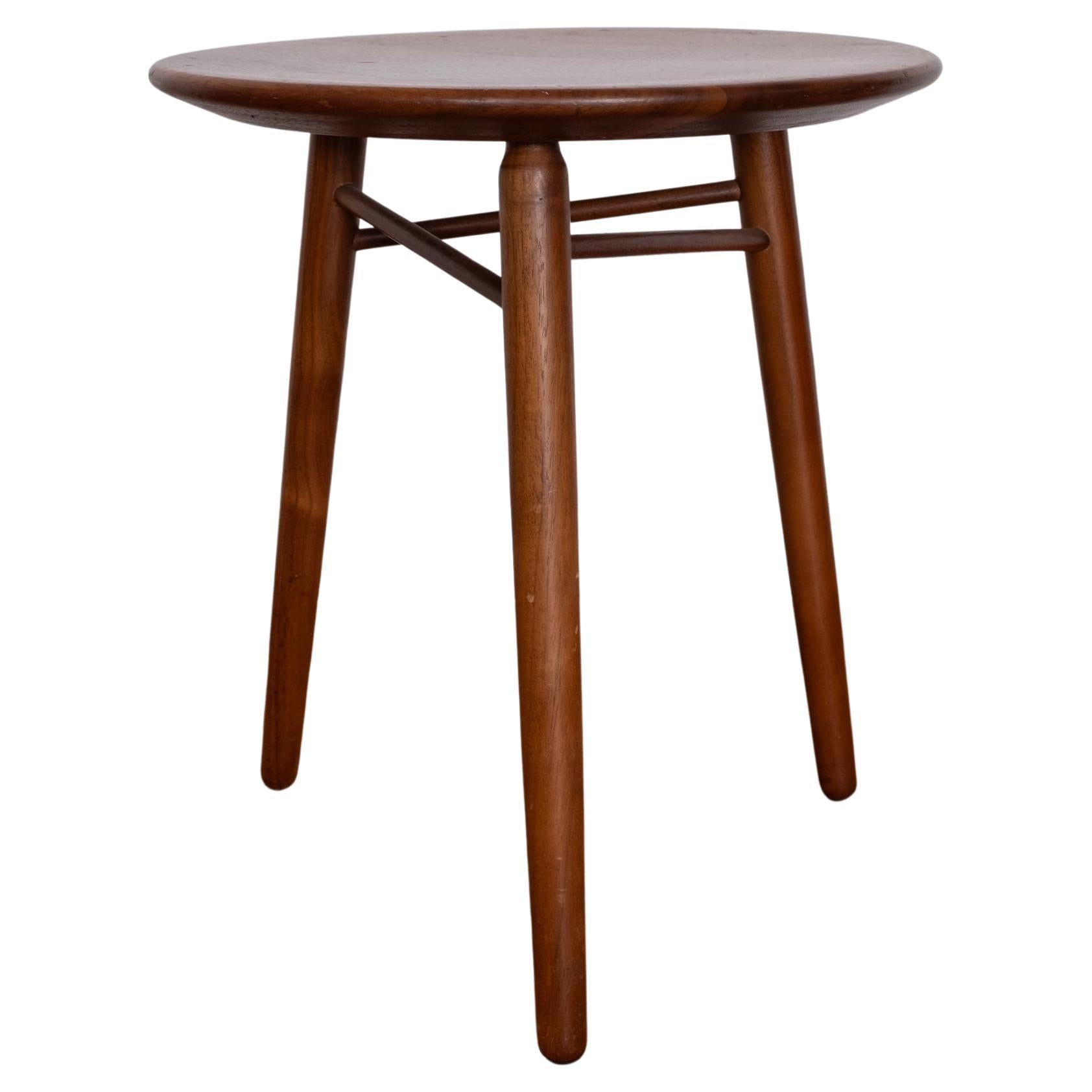 Mid Century Tripod Stool or Side Table by Kipp Stewart and Stewart MacDougall For Sale
