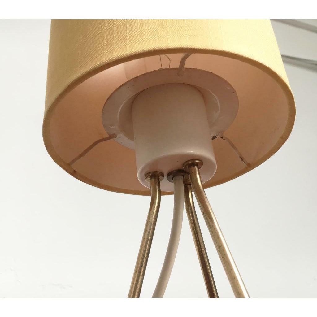 Metal Mid-Century Tripod Table Lamp, 1960s For Sale