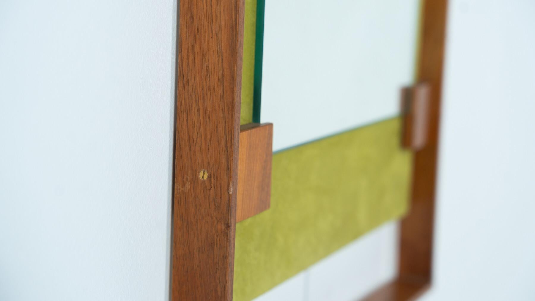 Mid-Century Modern Miroir triptyque du milieu du siècle par Ignazio Gardella, années 1950 en vente