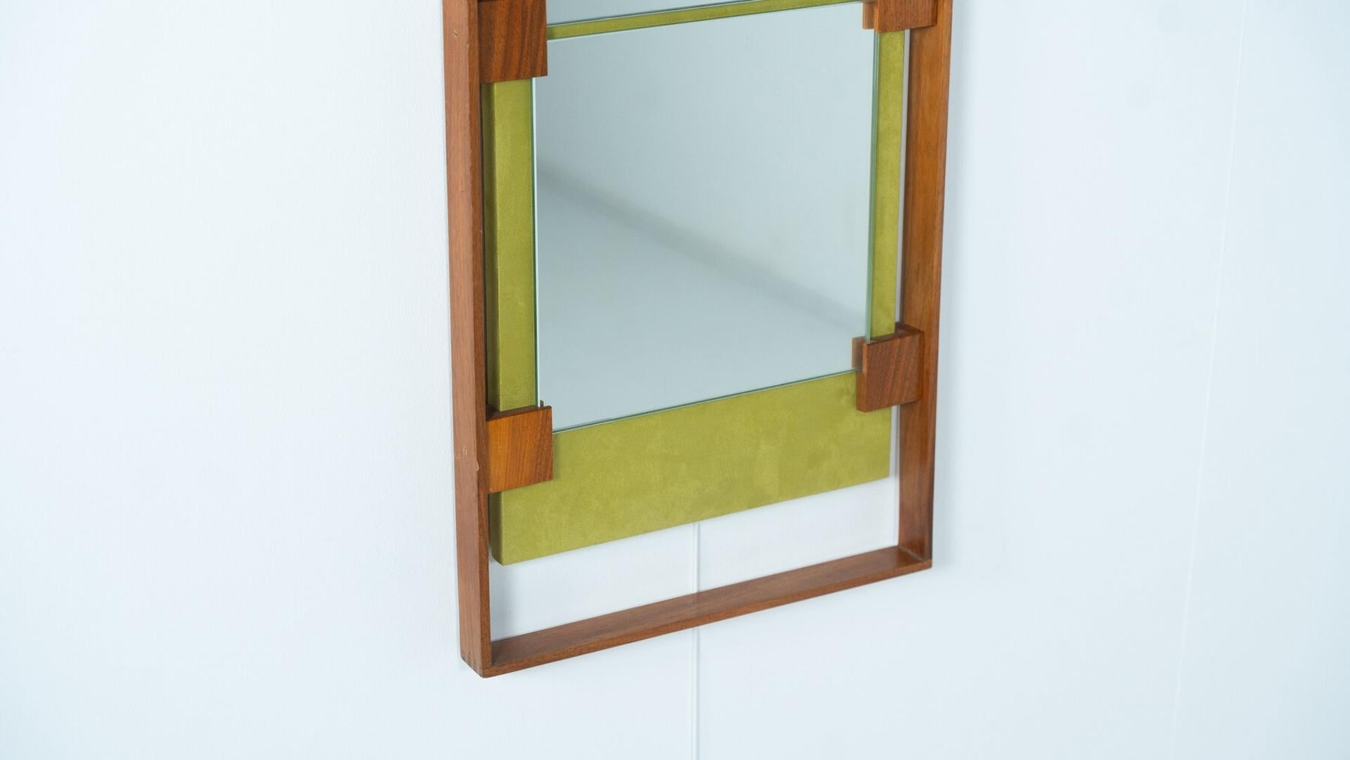 italien Miroir triptyque du milieu du siècle par Ignazio Gardella, années 1950 en vente