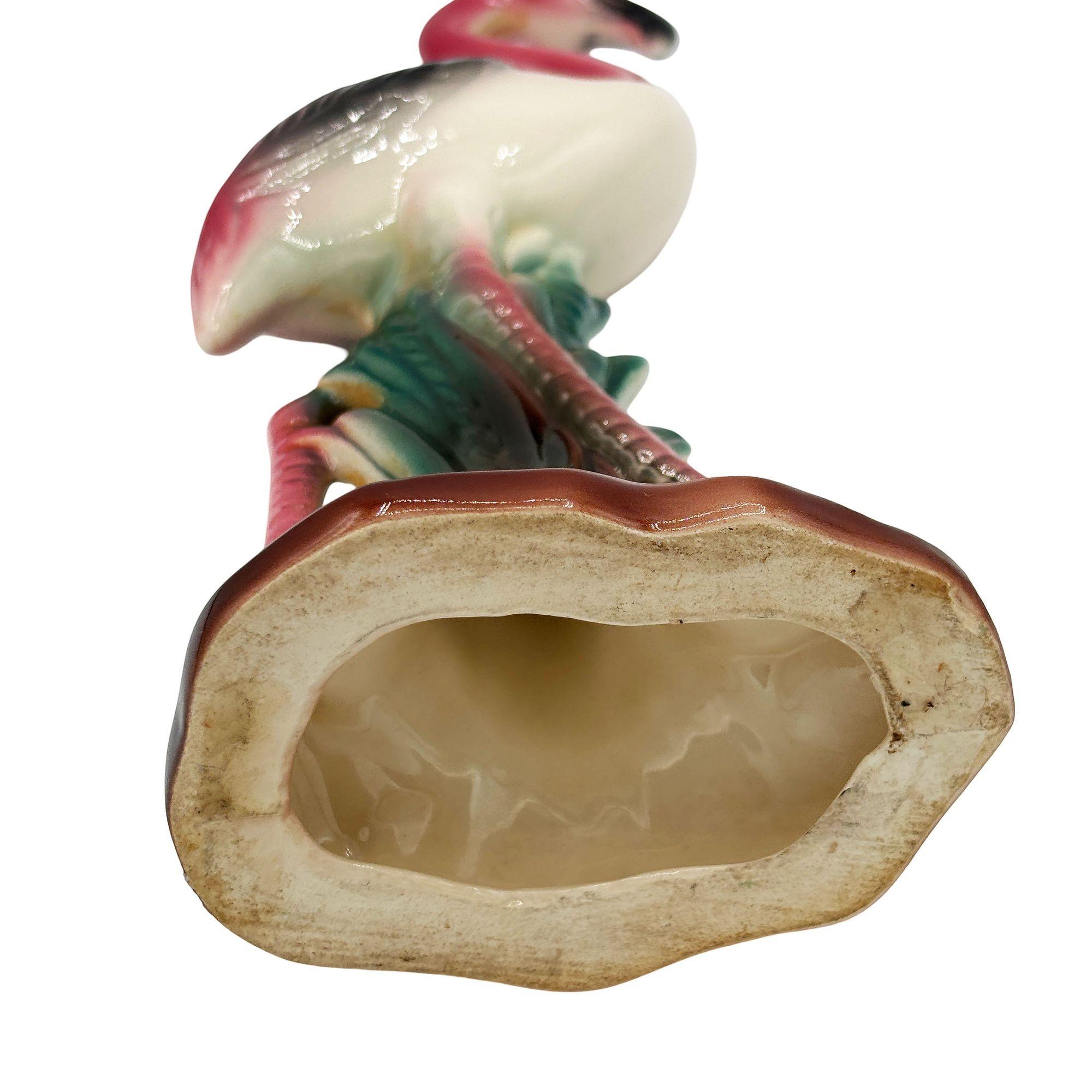 Figurina di fenicottero rosa 