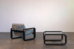 Fauteuil de salon tropical du milieu du siècle dernier de Burkhard Vogtherr pour Rosenthal, 1970