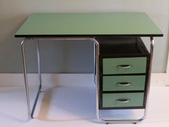 Mid Century Tubular Desk by Torck, Belgium 1950-1960