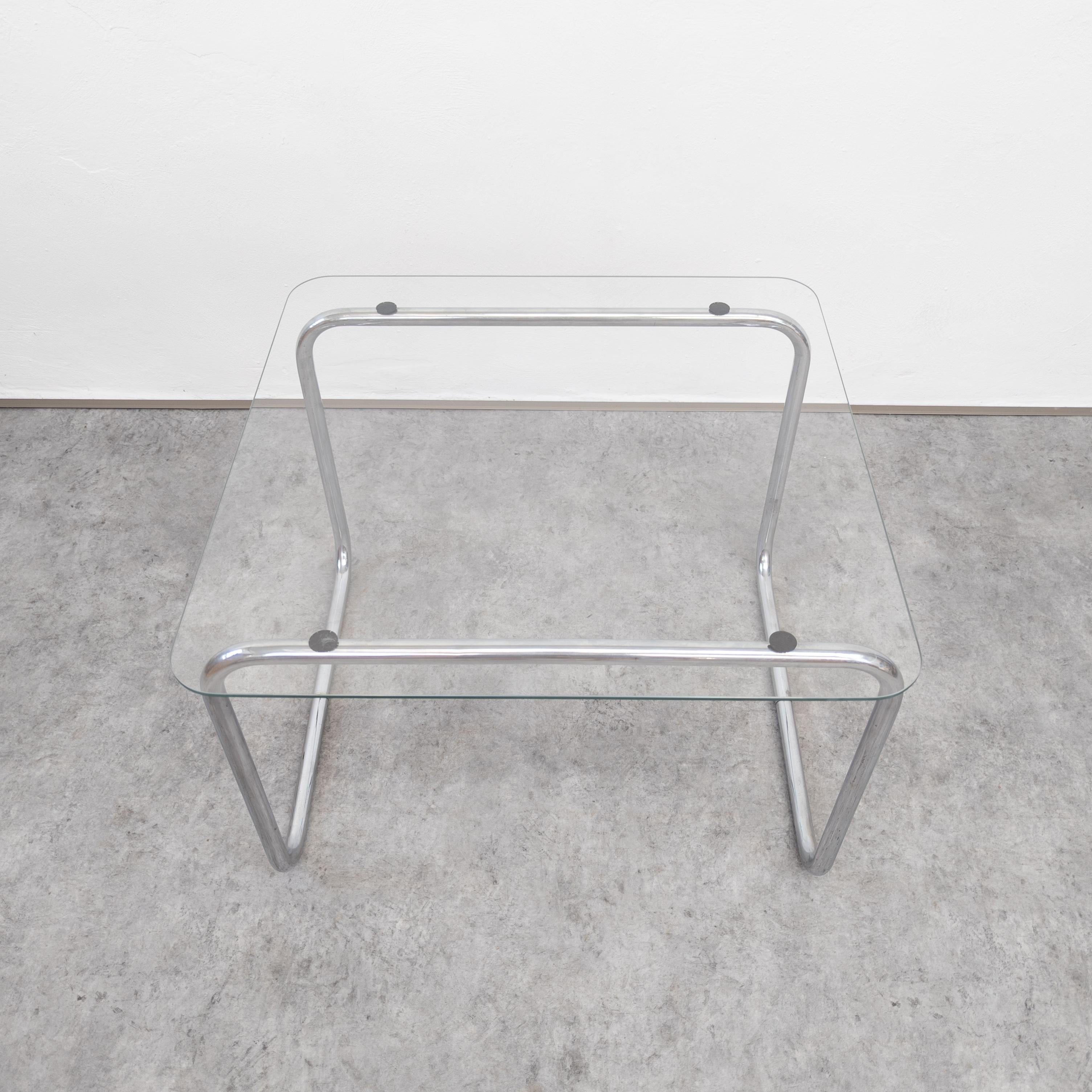 Mid-Century Tubular Steel Coffee Table Slezák For Sale 1