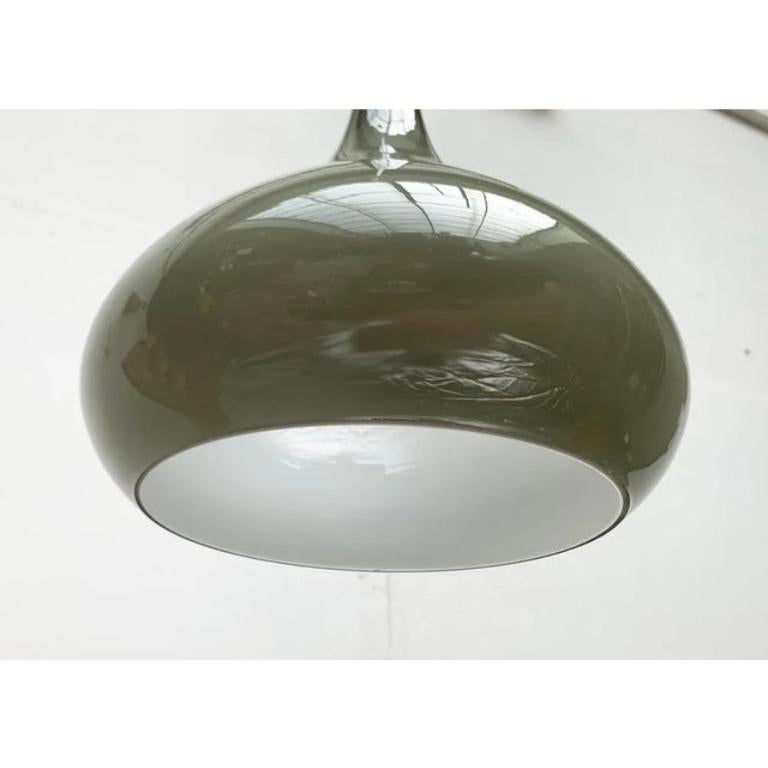 Lampada a sospensione in vetro Tulipano di metà secolo di Nordisk Solar e Holmegaard, anni '60 in vendita 3