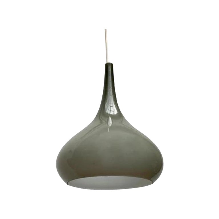Lampe suspendue tulipe du milieu du siècle dernier de Nordisk Solar et Holmegaard, années 1960