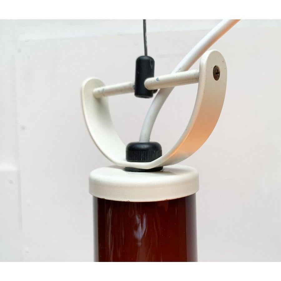 Lampada a sospensione a tulipano in vetro di Peill & Putzler, 1960 in vendita 3