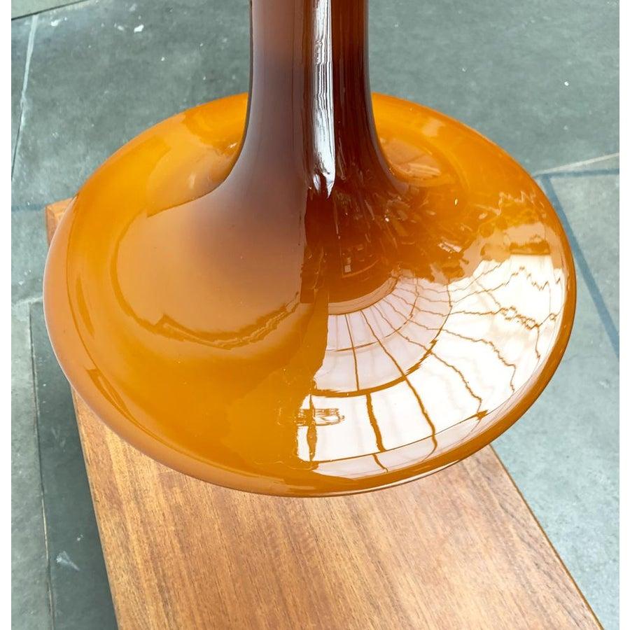 Lampada a sospensione a tulipano in vetro di Peill & Putzler, 1960 in vendita 5