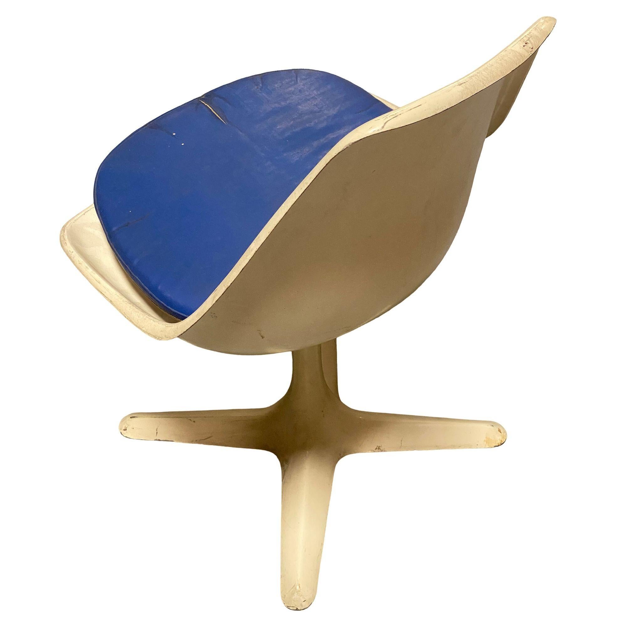 Américain Chaise d'appoint Tulip du milieu du siècle modèle 115 de Maurice Burke pour Arkana en vente