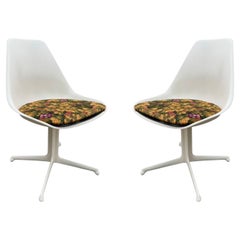Mid-Century Tulip Side Chair Model 115 by Maurice Burke for Arkana - Pair