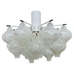 Mid-century Tulipan Glass Flushmount by Kalmar, Austria , 1960s