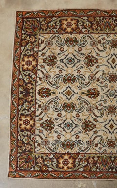 Midcentury Turkish Floral Thracian Kilim