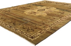 Mid-Century Turkish Kars Rug with Traditional Style