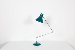 Mid-Century Turquoise Task Lamp by Josef Hurka for Napako