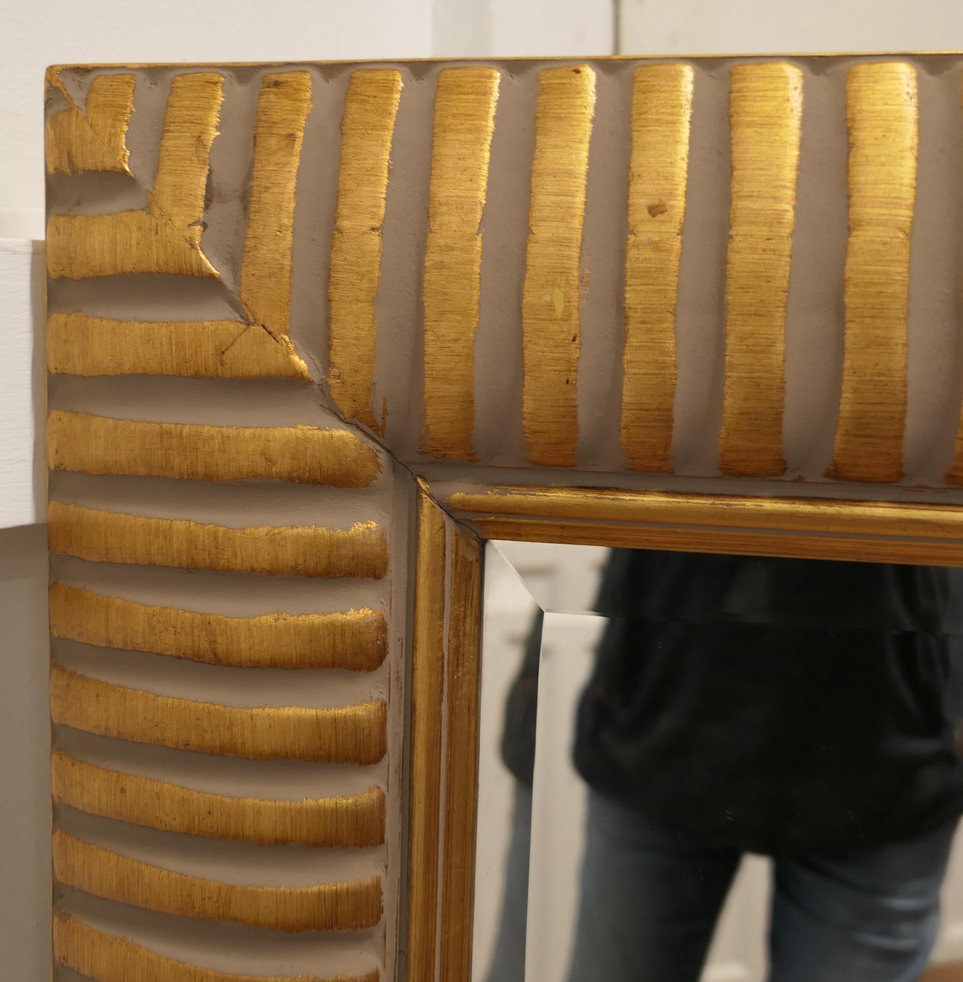 Mid Century Tutankhamun Inspired Wall Mirror   For Sale 1