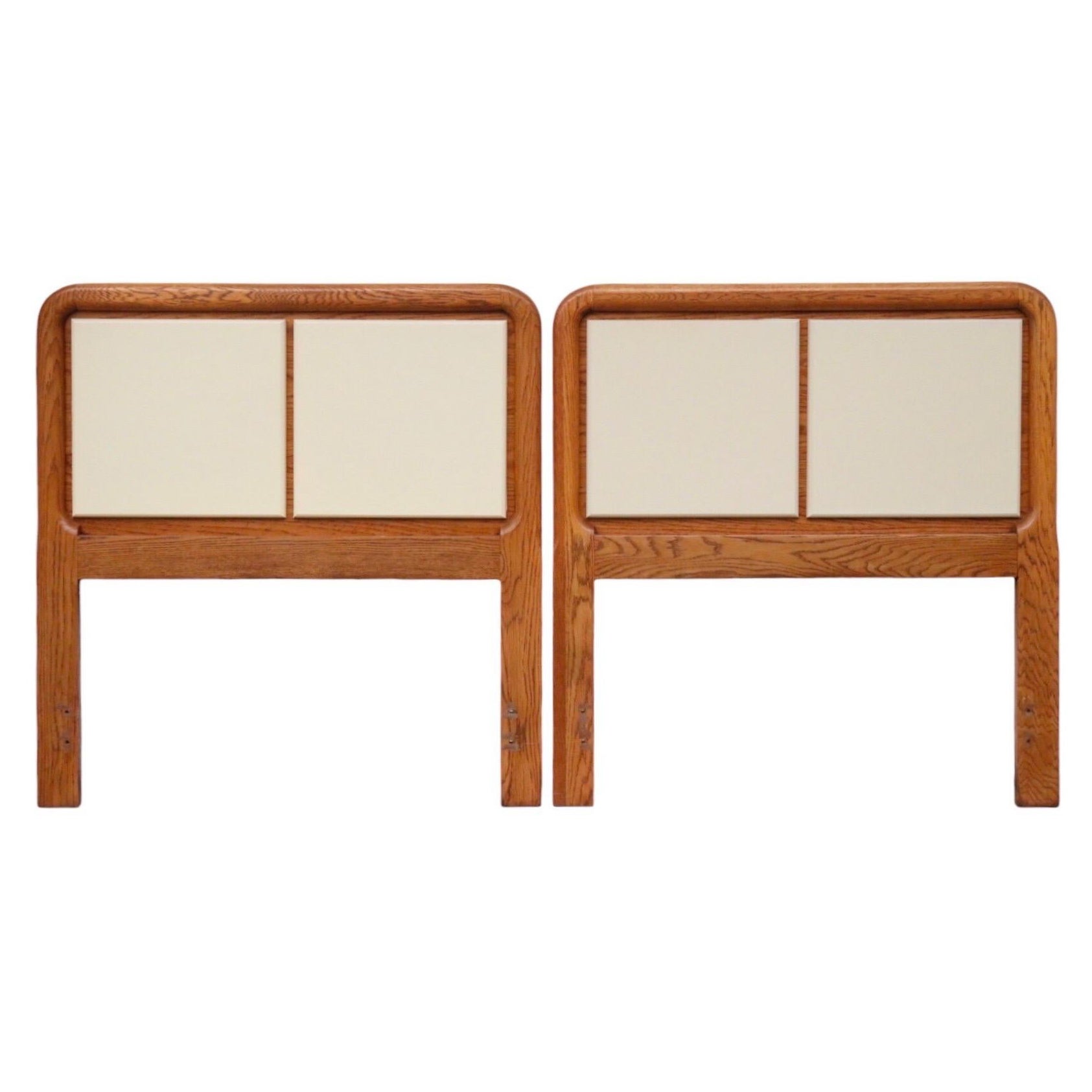 Mid-Century Twin Headboards - a Pair