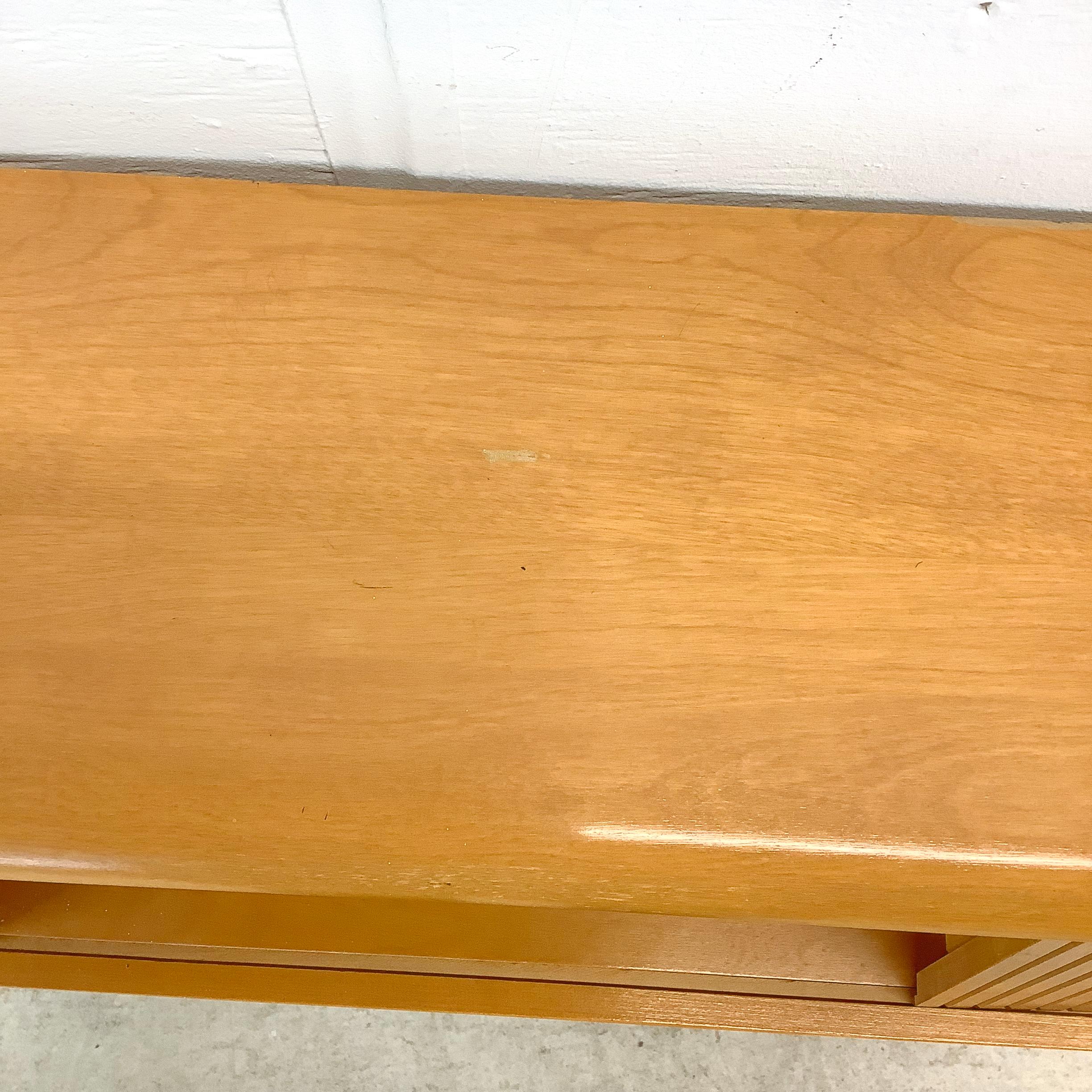 Mid-Century Twin Storage Headboard by Heywood-Wakefield 6