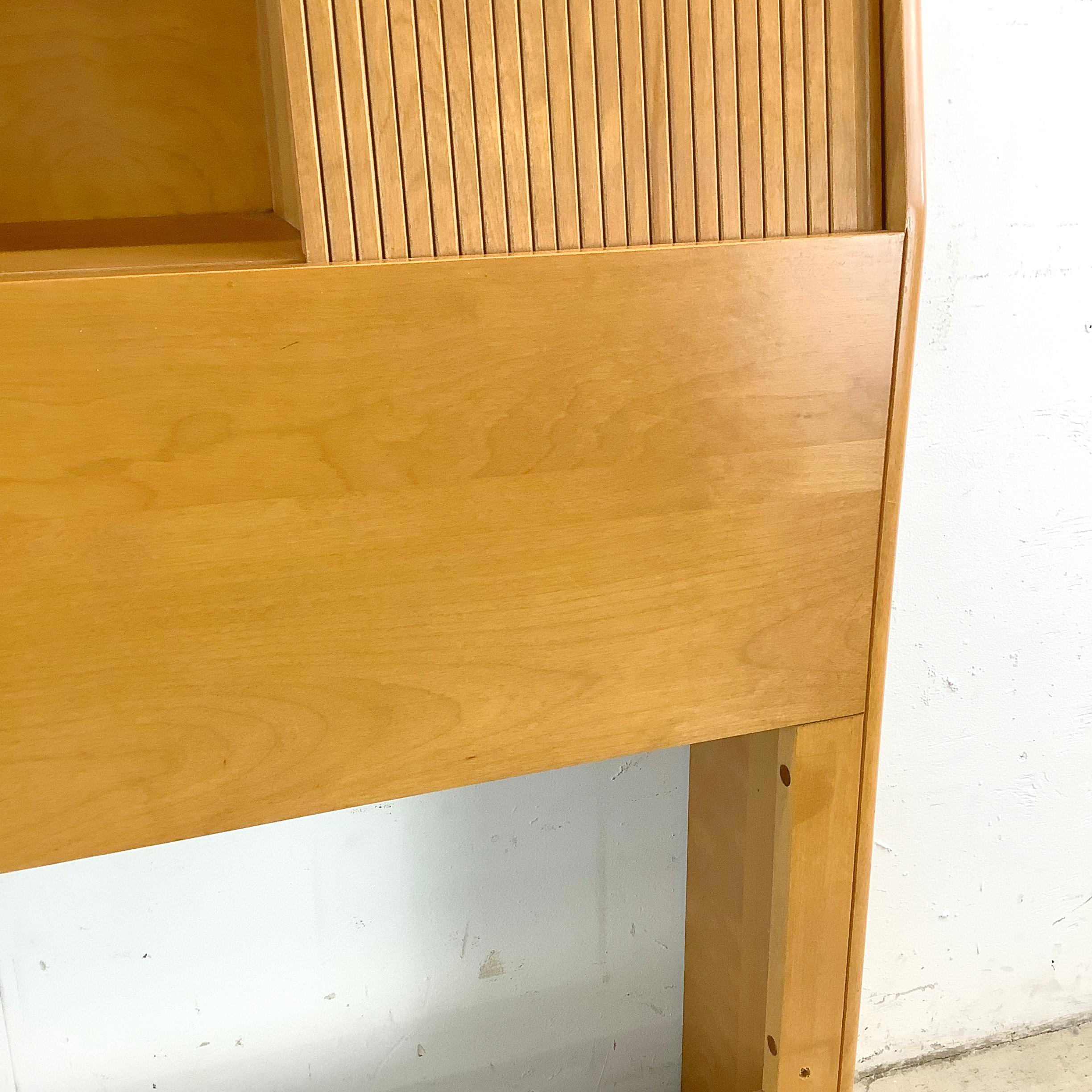 Mid-Century Twin Storage Headboard by Heywood-Wakefield 8