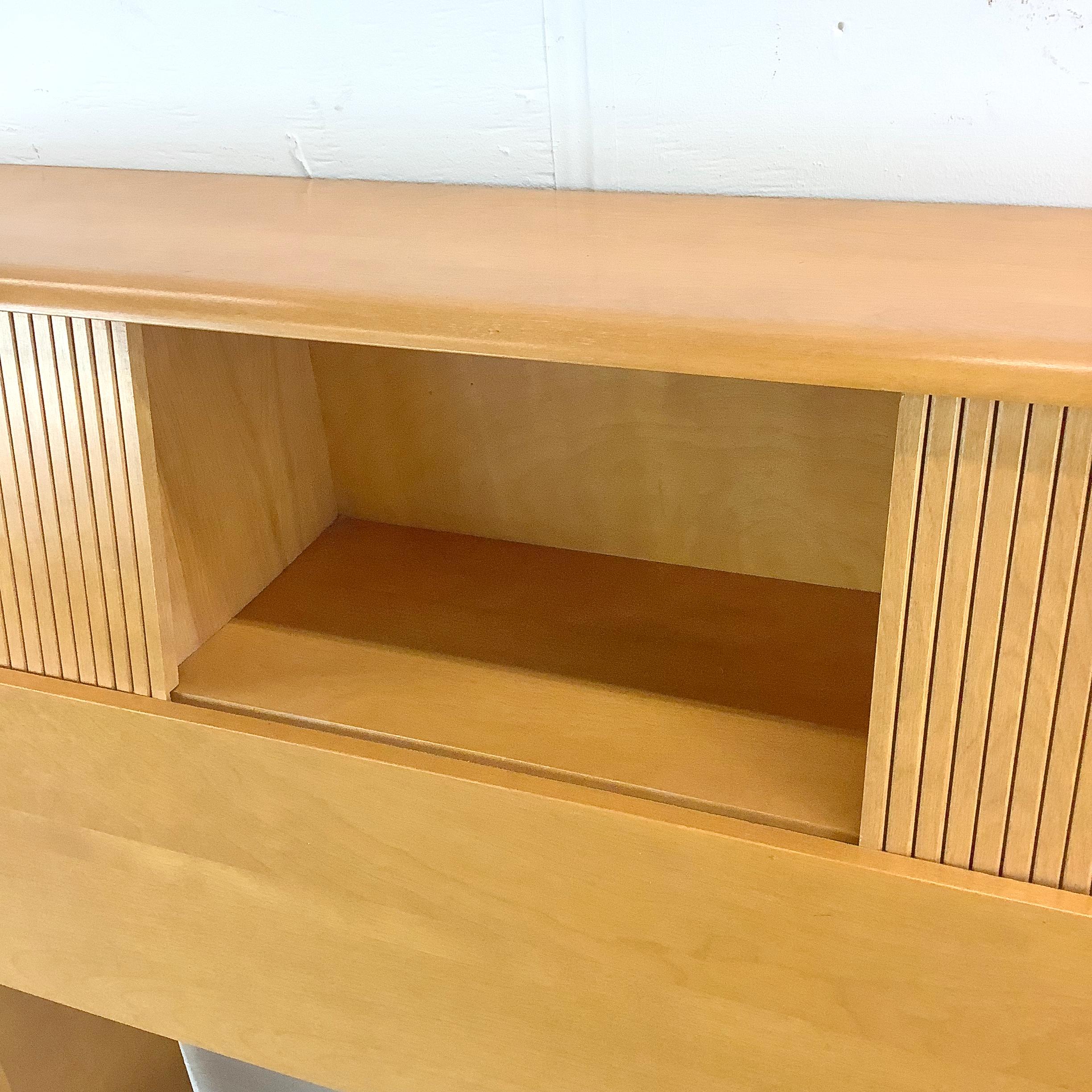 Mid-Century Twin Storage Headboard by Heywood-Wakefield 9