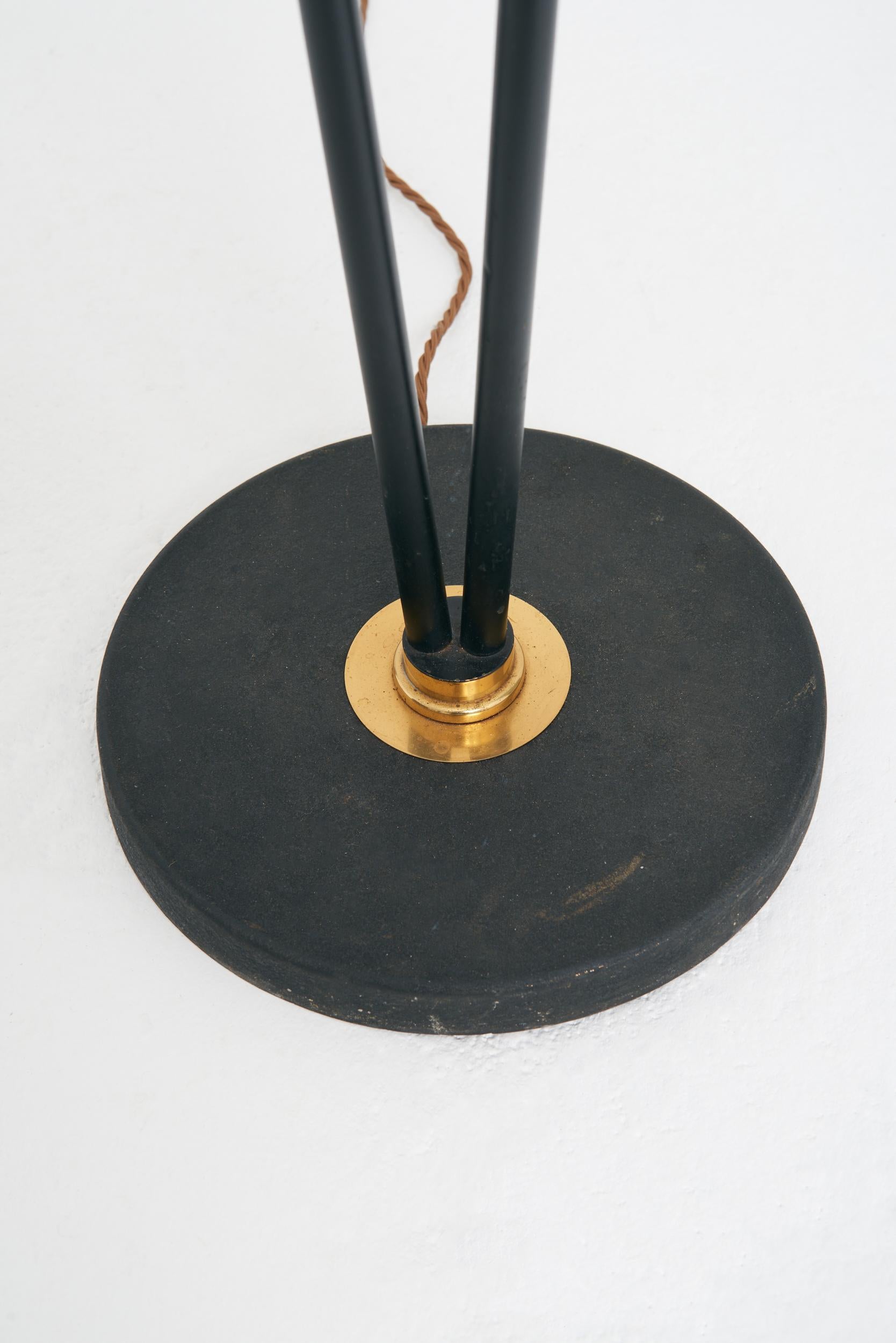Mid-Century Two-Arm Floor Lamp In Good Condition In London, GB