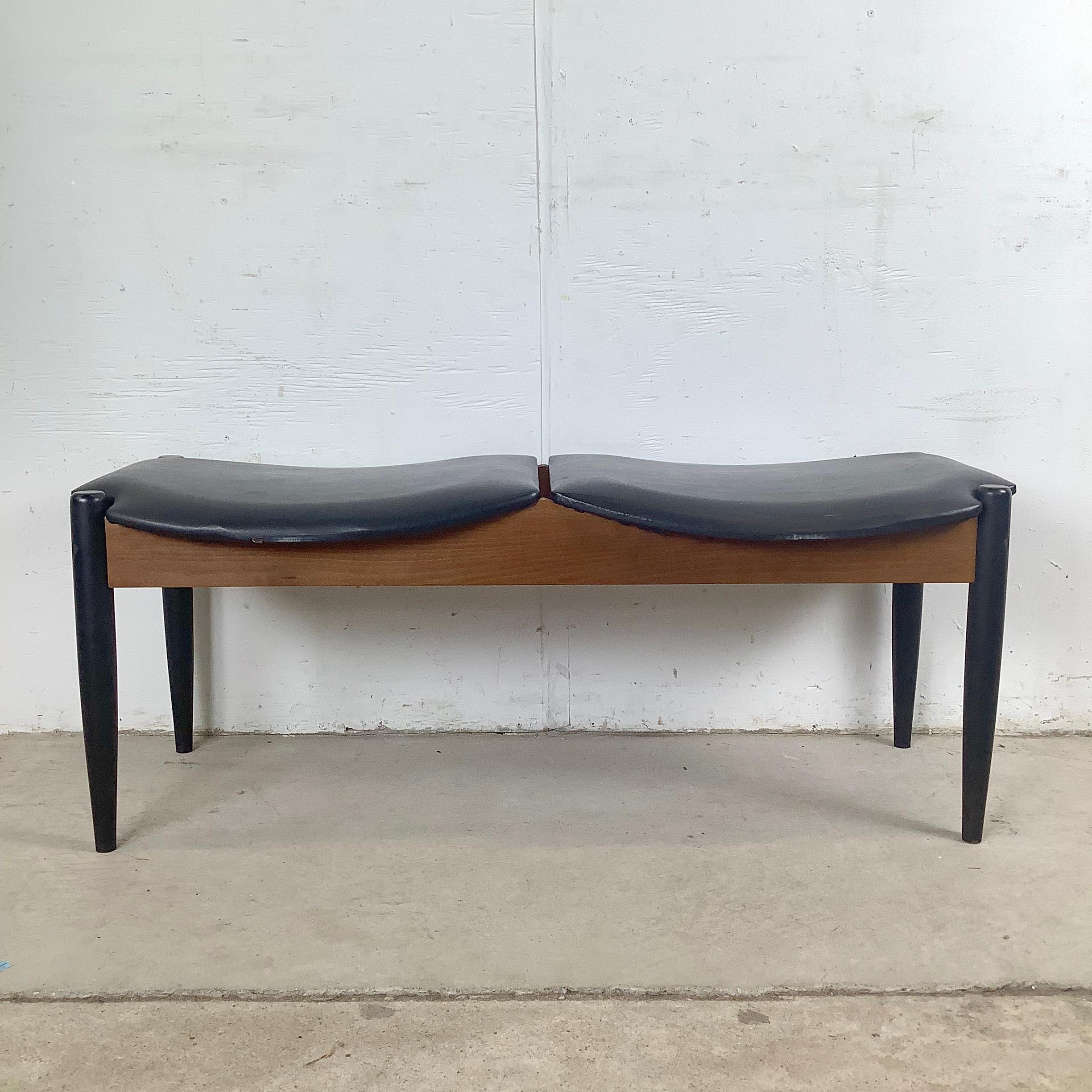 Banc deux places Mid-Century attr. Arthur Umanoff pour John Stuart en vente 4