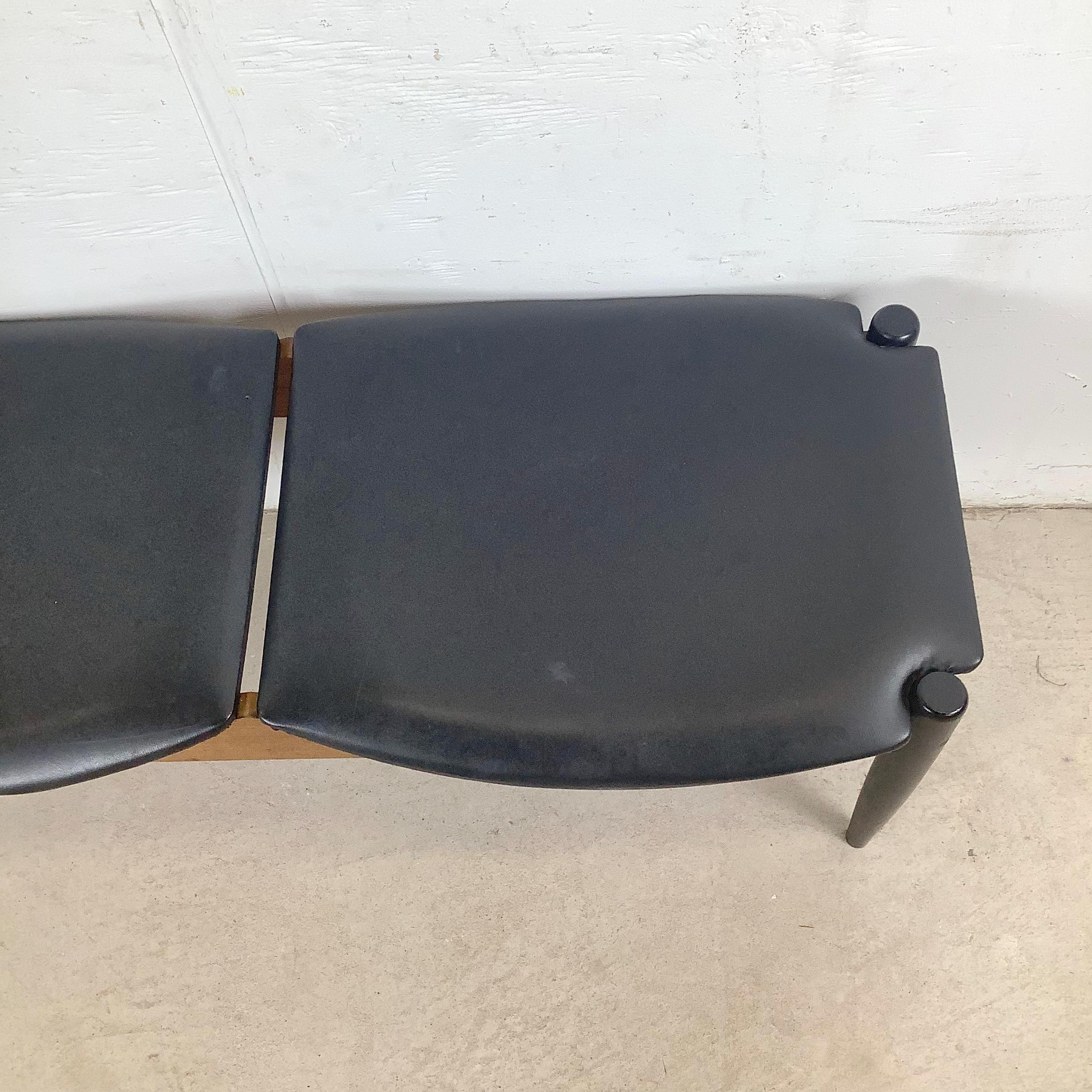 Banc deux places Mid-Century attr. Arthur Umanoff pour John Stuart Bon état - En vente à Trenton, NJ