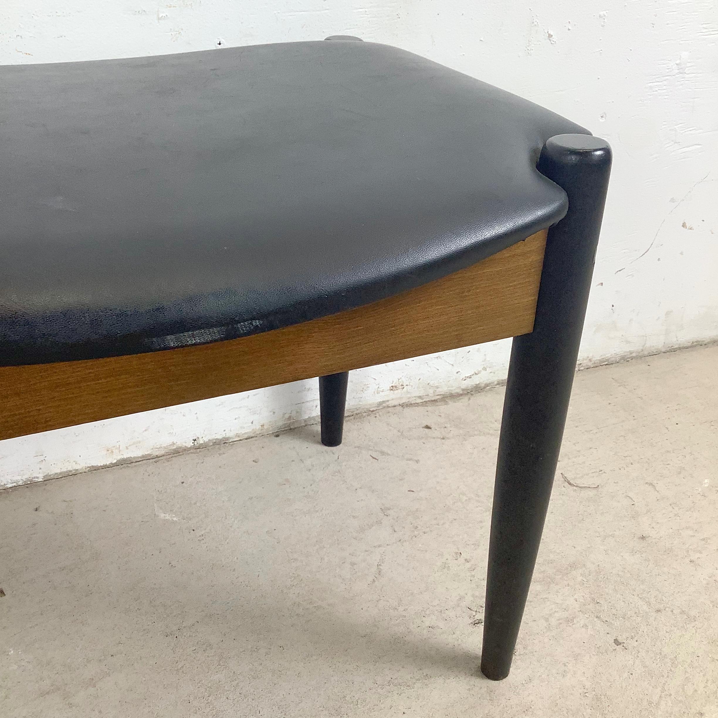 Banc deux places Mid-Century attr. Arthur Umanoff pour John Stuart en vente 1