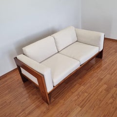 Midcentury Two Seat Sofa Bastiano, Afra Tobia Scarpa Design, Gavina, Italy 70s
