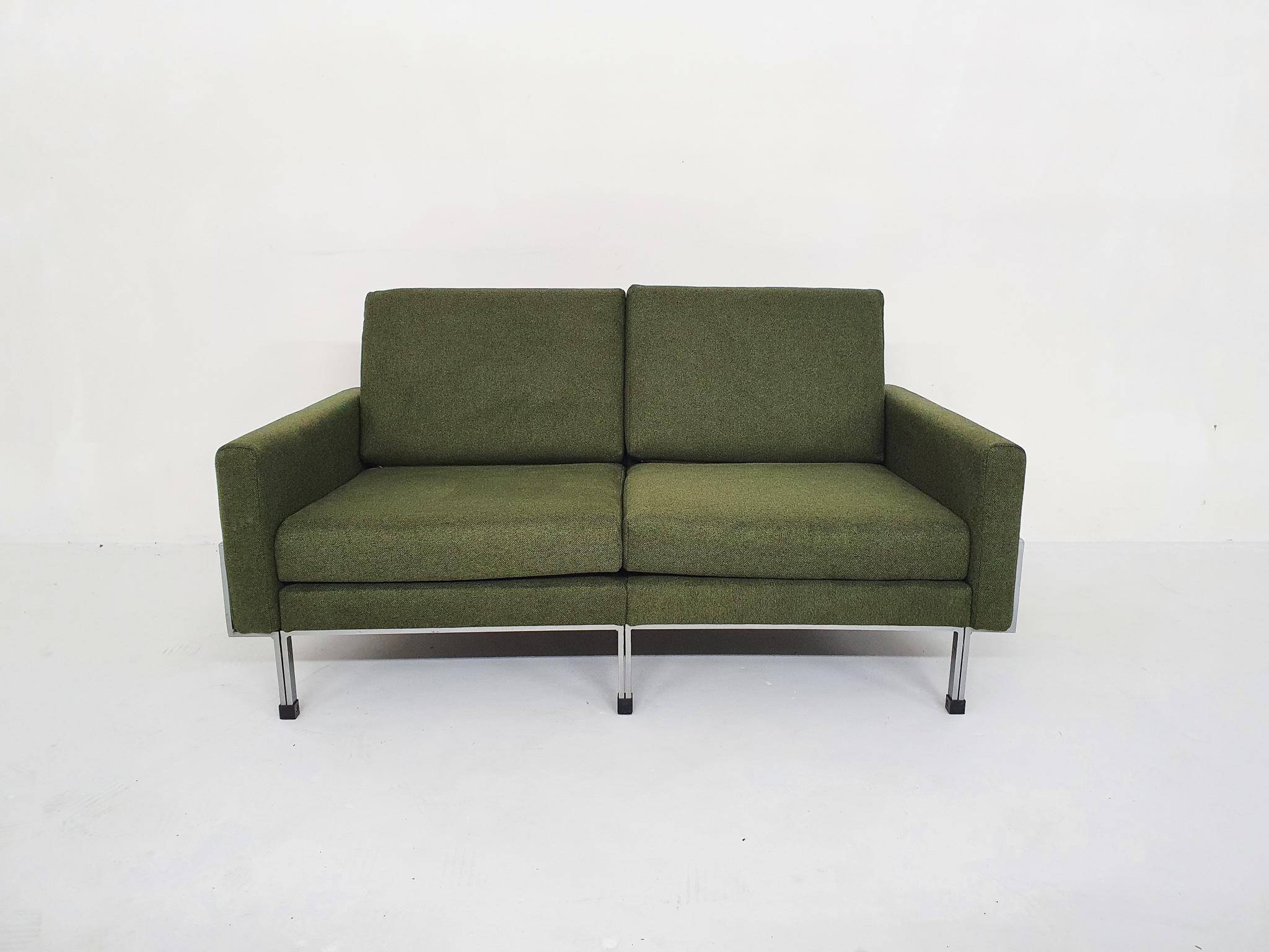 Mid-Century Modern Mid-Century Two-Seater, Attrb. to Florence Knoll, 1950's For Sale