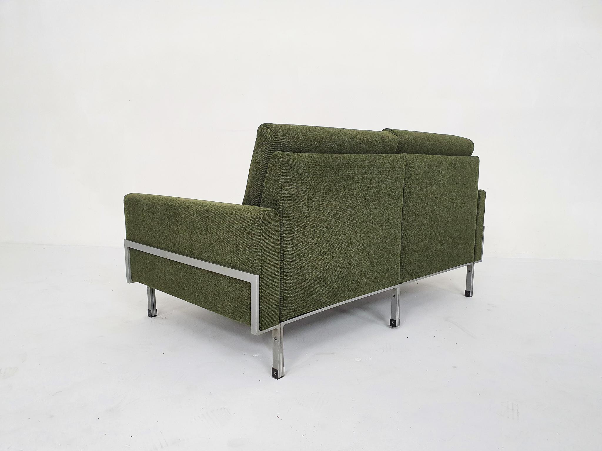 Mid-20th Century Mid-Century Two-Seater, Attrb. to Florence Knoll, 1950's For Sale