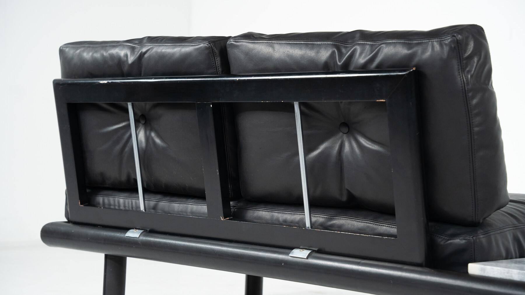 Mid-Century Two-Seater Sofa by Franz Köttgen for Kill International, 1960s For Sale 7