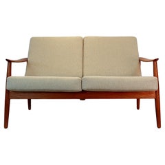 Vintage Mid Century Two-Seater Sofa Model 164 by Arne Vodder, France&Son
