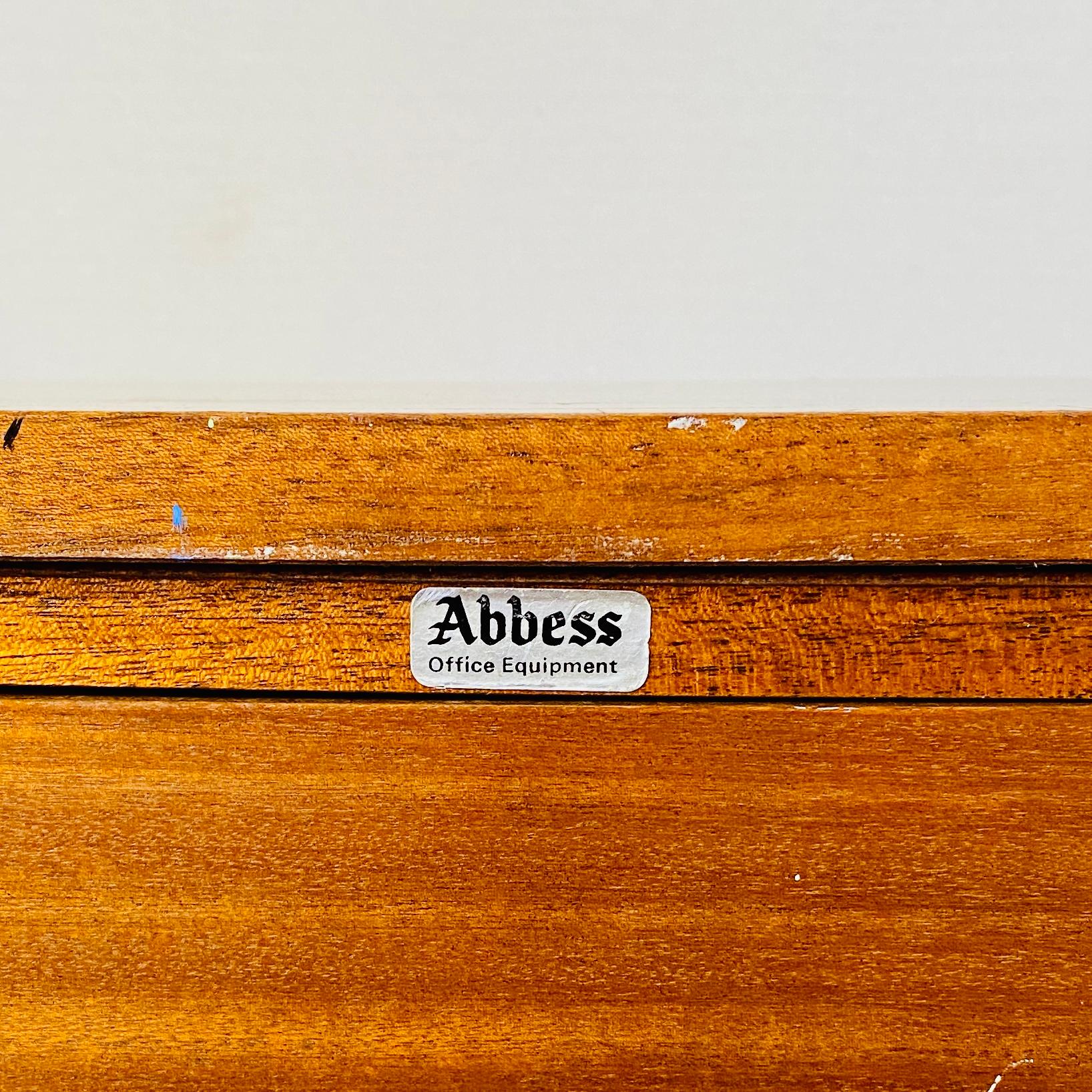 Mid Century Two-Tier Architects Plan Chest by Abbess, 1960s 5