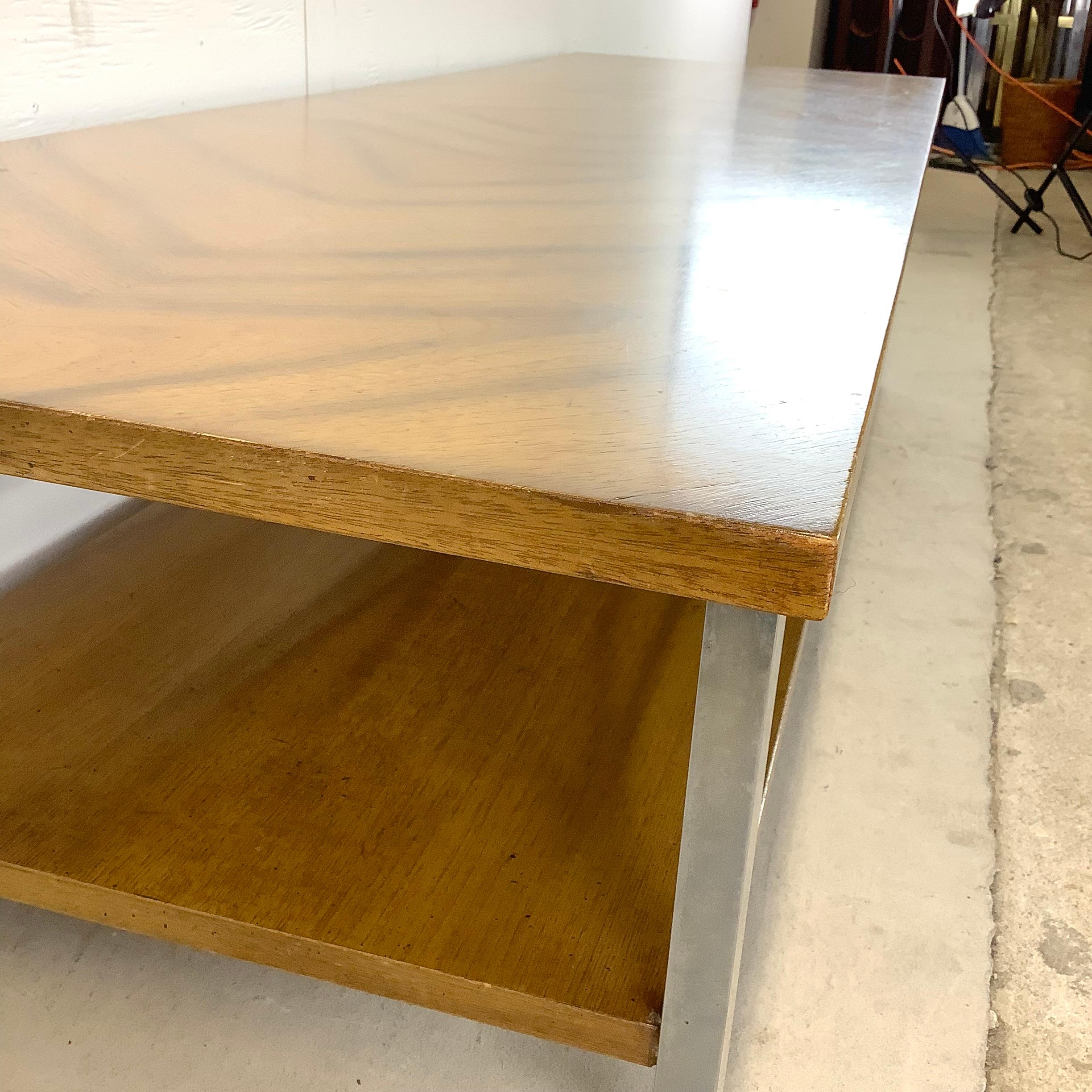 Midcentury Two Tier Coffee Table For Sale 7