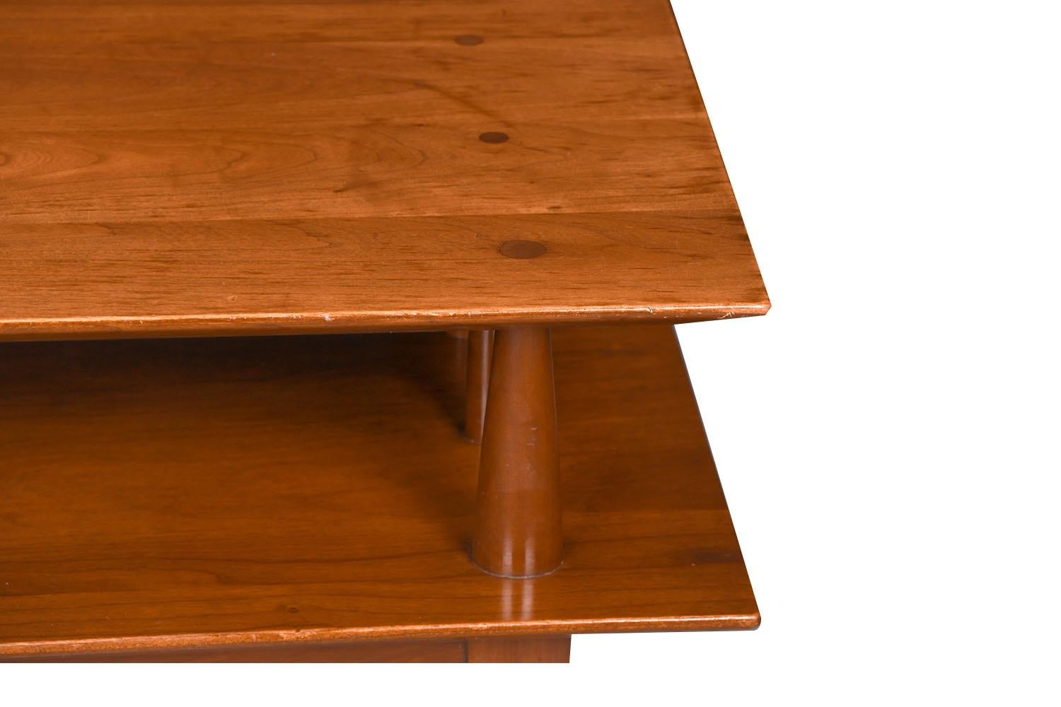 Mid-20th Century Mid-Century Two-Tier Coffee Table