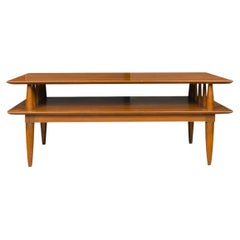 Vintage Mid-Century Two-Tier Coffee Table