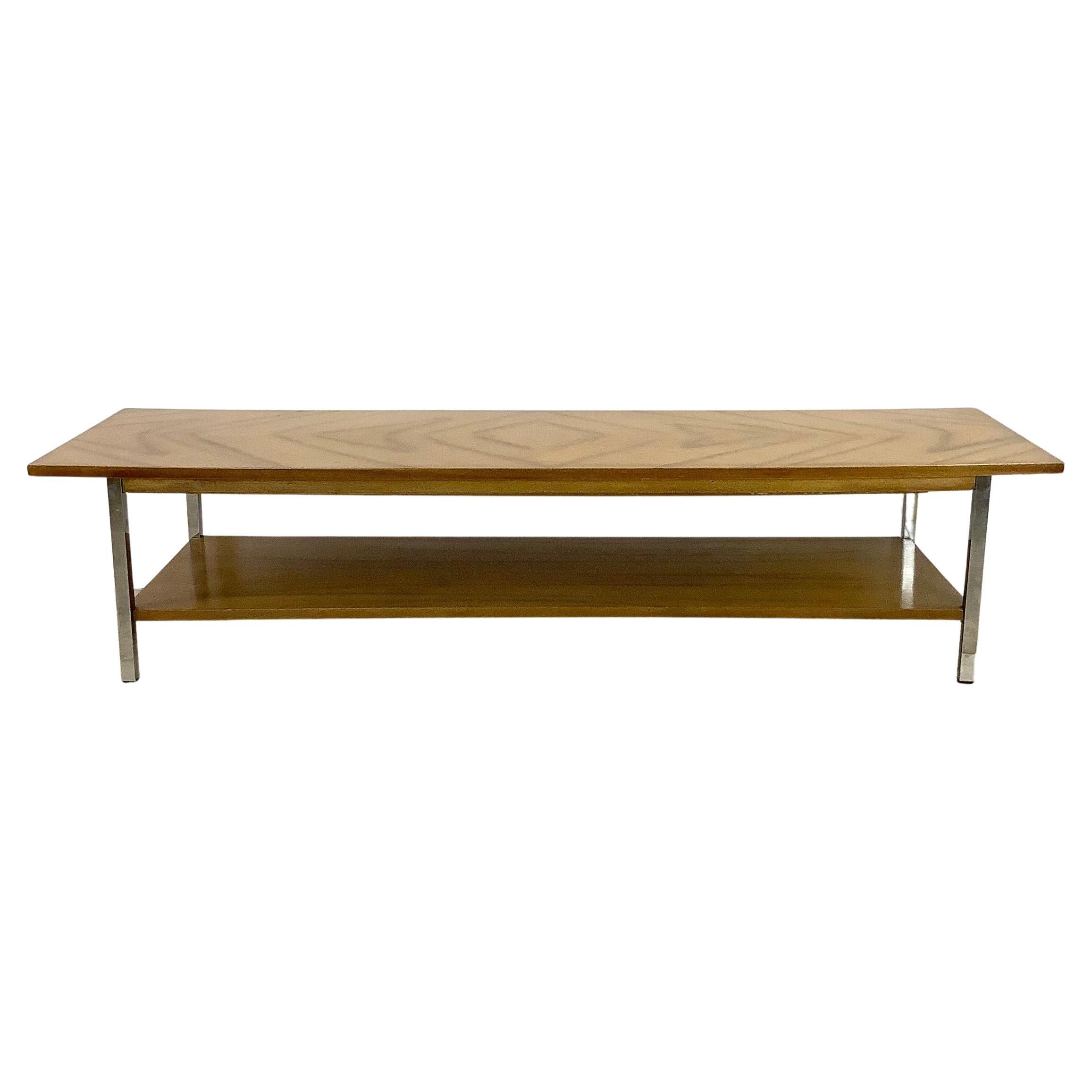 Midcentury Two Tier Coffee Table For Sale
