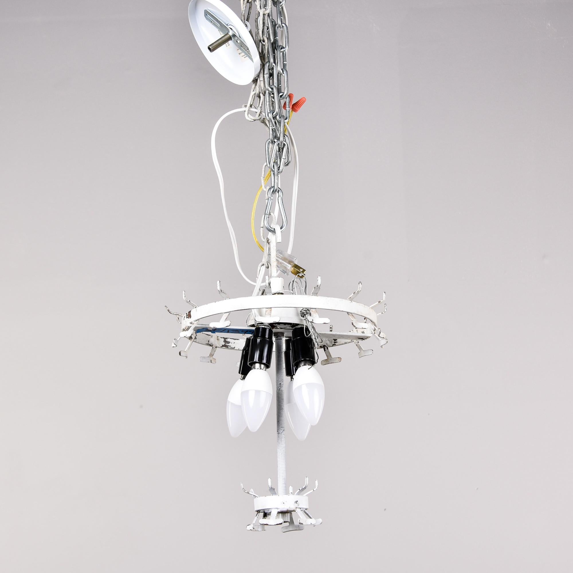 Lustre italien de style Tronchi à deux étages, attribué à Toni Zuccheri en vente 2