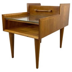 Midcentury Two Tier Sculptural Side Table