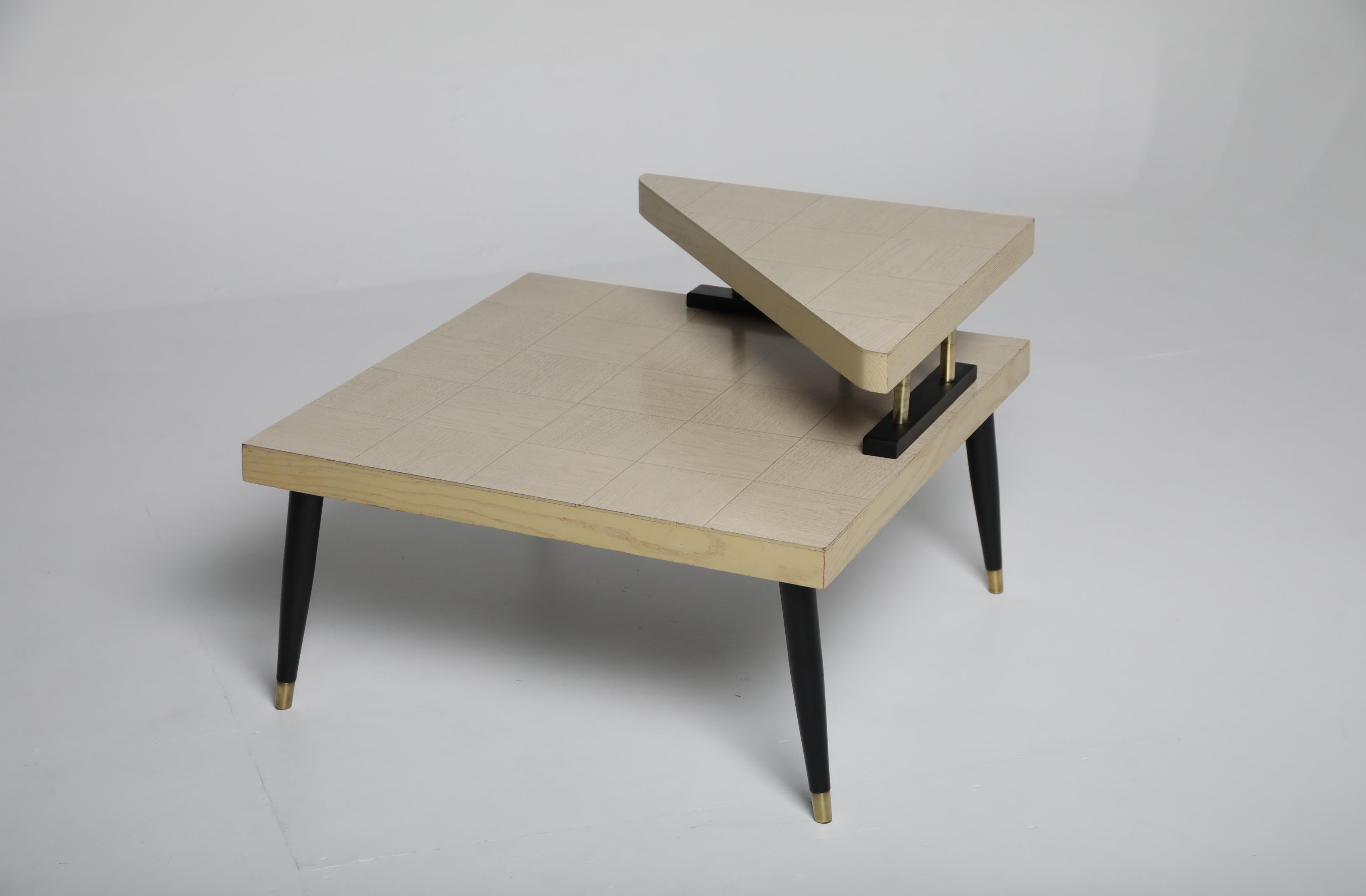 Mid-Century Modern Mid-Century Two-Tier Side Table, 1950s en vente