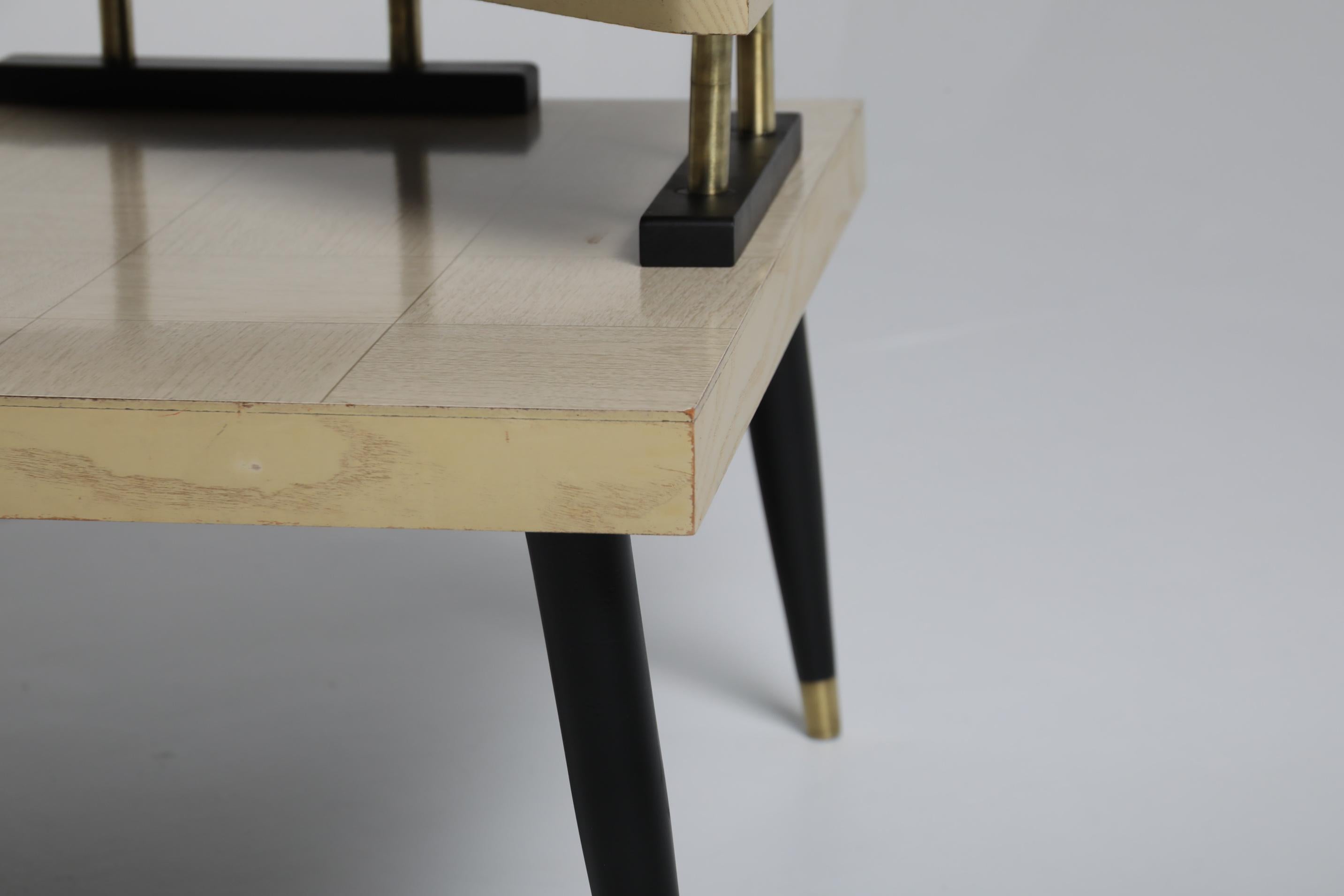 Mid-Century Two-Tier Side Table, 1950s en vente 1