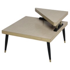 Mid-Century Two-Tier Side Table, 1950s