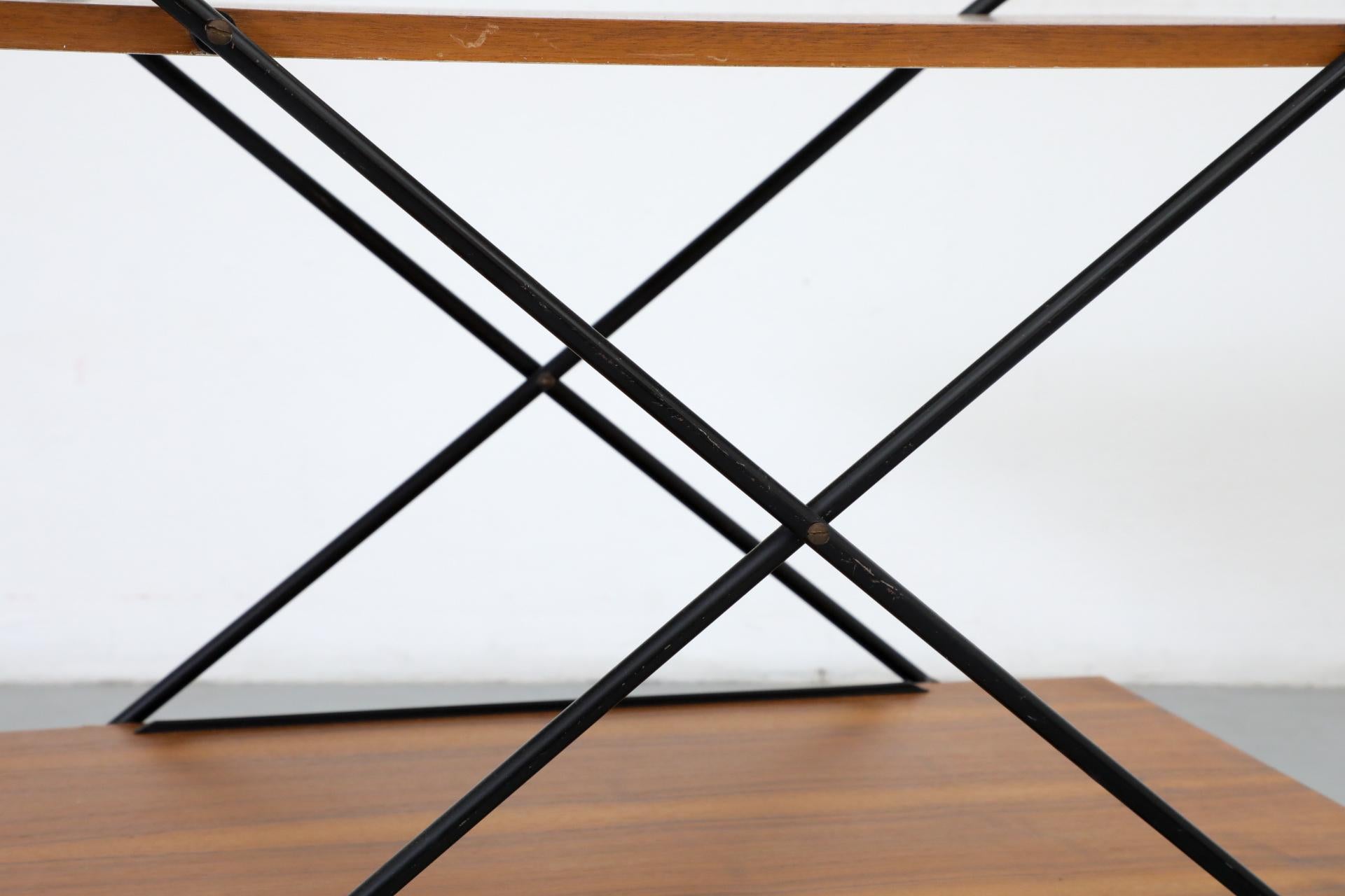 Mid-Century Two-Tiered Teak Bar Cart by Paul Nagel for Jie Gantofta, 1960s 7