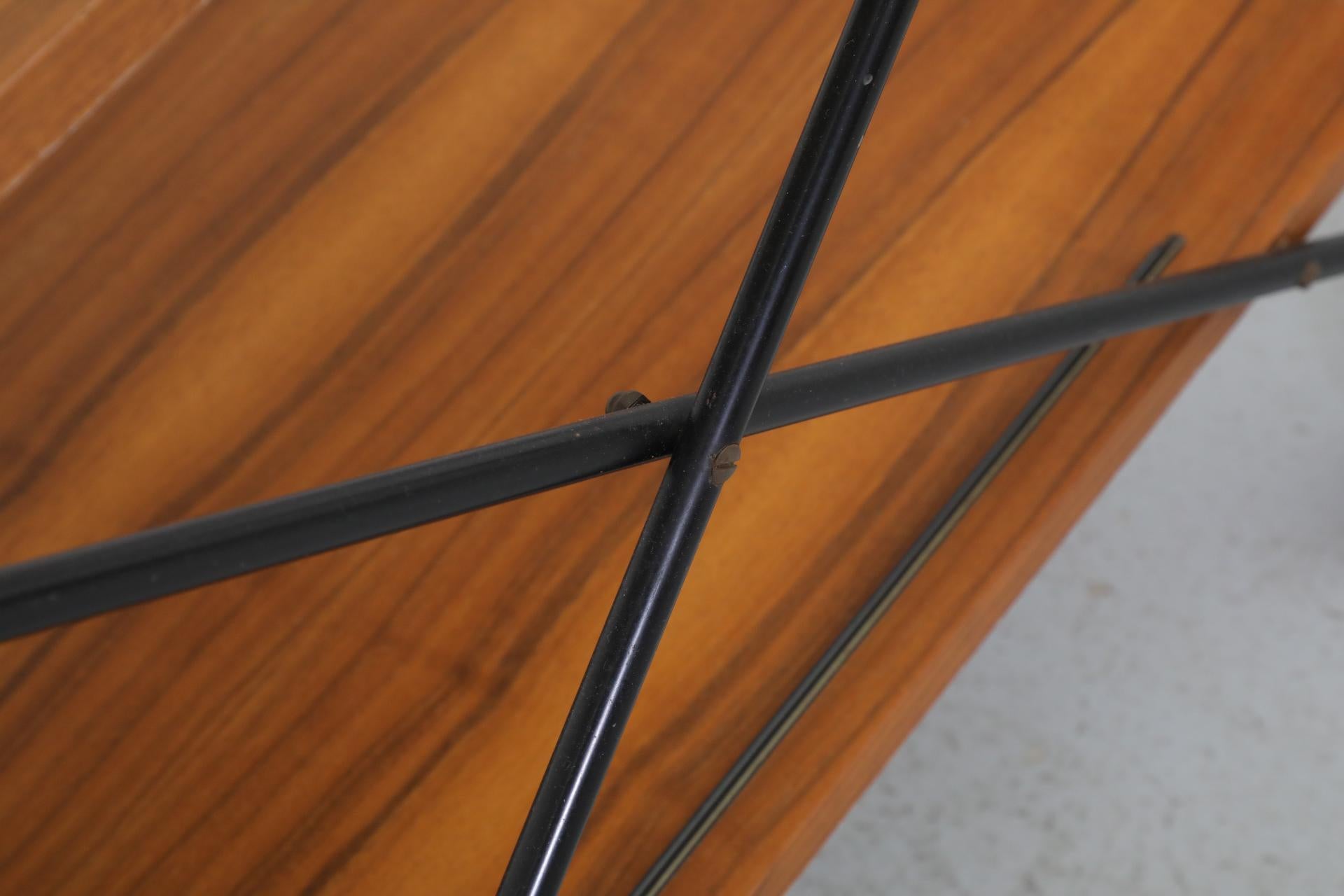 Mid-Century Two-Tiered Teak Bar Cart by Paul Nagel for Jie Gantofta, 1960s 11