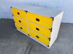 Midcentury Two-Tone "Colormates" Campaign Dresser by Morris of California