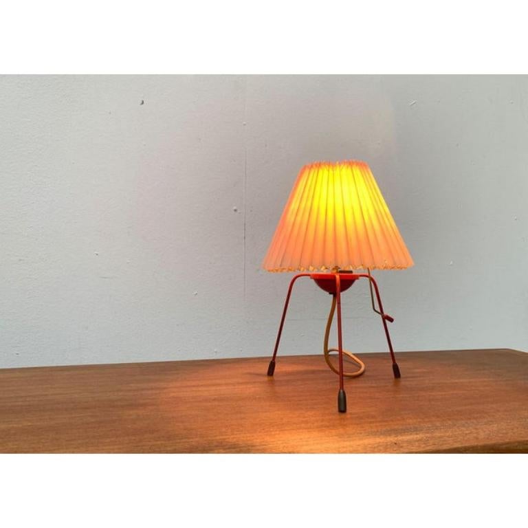 Mid-Century Modern Mid-Century Type 1624 Table Lamp by Josef Hurka for Napako, 1960s For Sale