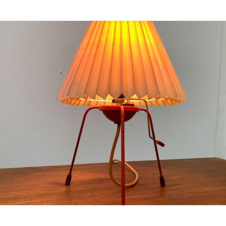 Czech Mid-Century Type 1624 Table Lamp by Josef Hurka for Napako, 1960s For Sale